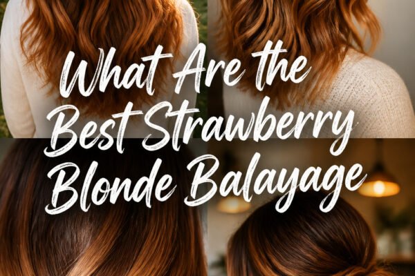 What Are the Best Strawberry Blonde Balayage On Brown Hair?