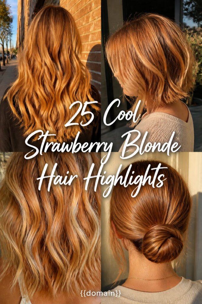 25 Cool Strawberry Blonde Hair Color With Highlights