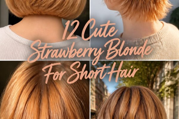 12 Cute Strawberry Blonde Hair Color For Short Hair