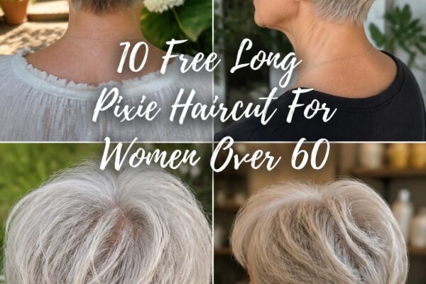 10 Free Long Pixie Haircut For Women Over 60