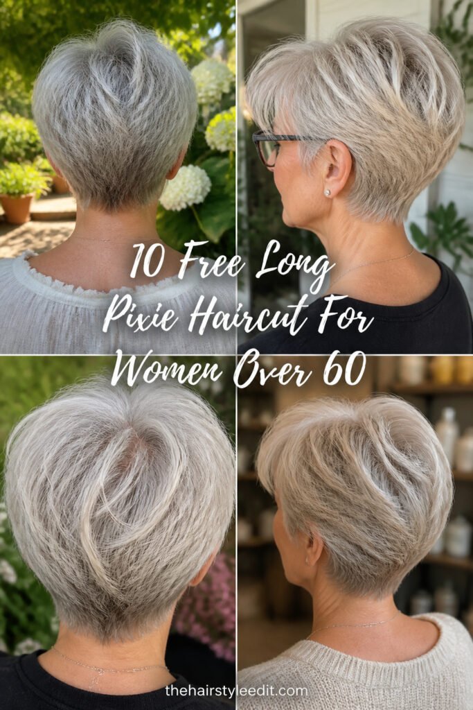 10 Free Long Pixie Haircut For Women Over 60
