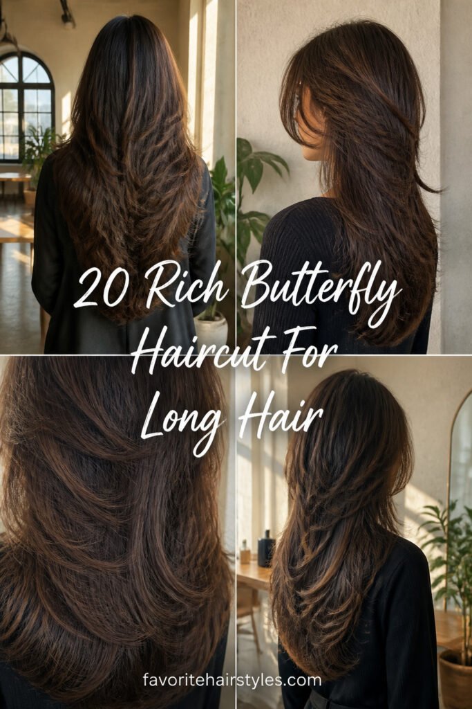 20 Rich Butterfly Haircut For Long Hair
