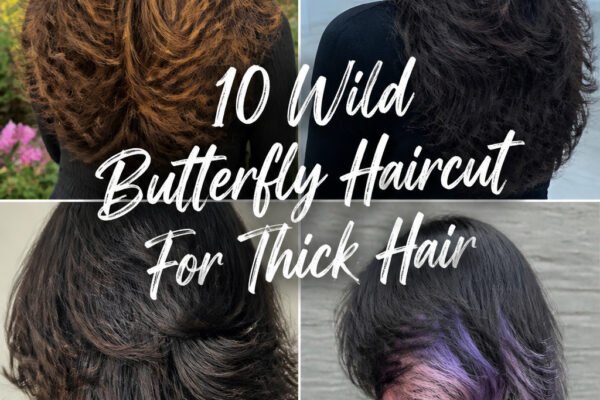 10 Wild Butterfly Haircut For Thick Hair