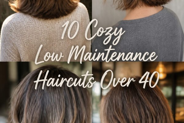 10 Cozy Low Maintenance Medium Length Haircuts Over 40