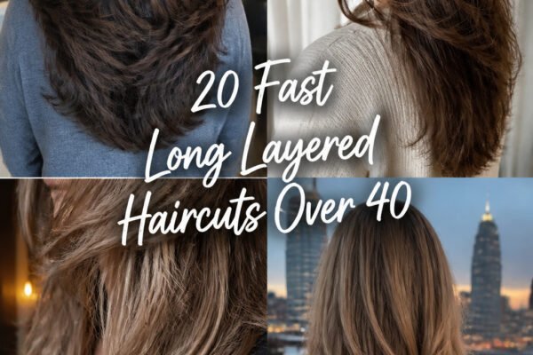 20 Fast Long Layered Haircuts For Women Over 40