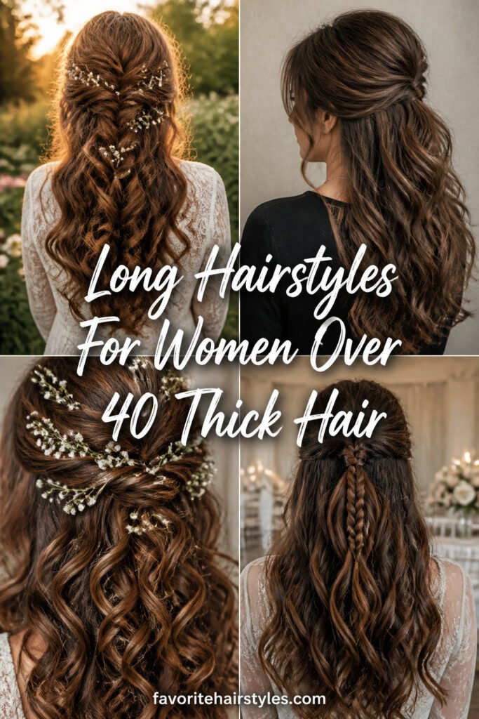 Long Hairstyles For Women Over 40 Thick Hair (Real Examples)