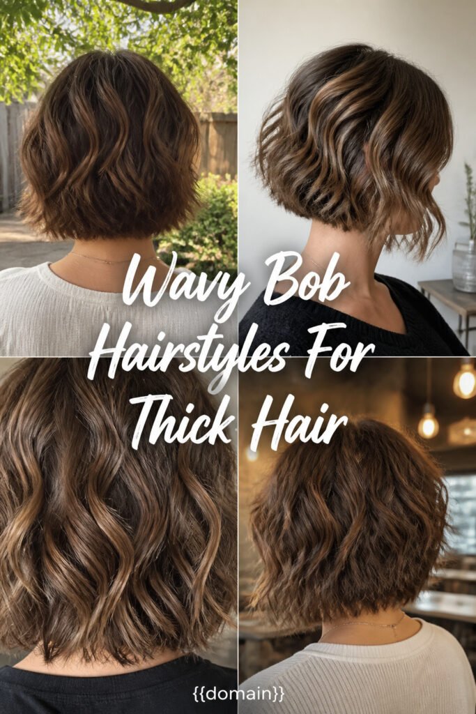 Wavy Bob Hairstyles For Thick Hair (Tried and Tested)