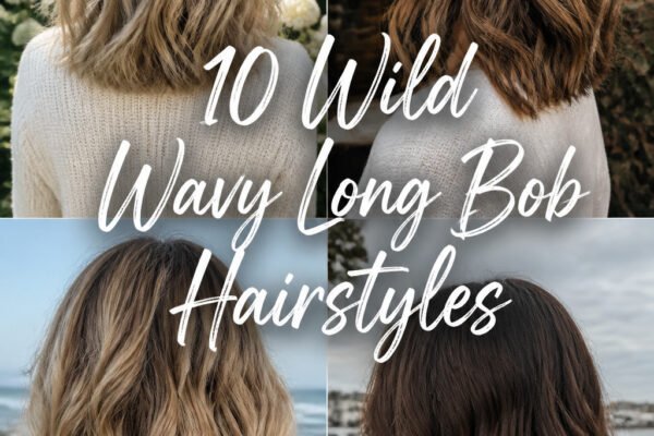 10 Wild Wavy Long Bob Hairstyles (Wavy Lob)
