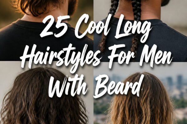 25 Cool Long Hairstyles For Men With Beard