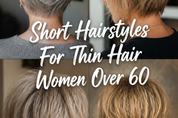 Short Hairstyles For Thin Hair Women Over 60 (Real Examples)