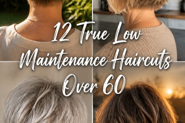 12 True Low Maintenance Haircuts For Thin Hair Over 60