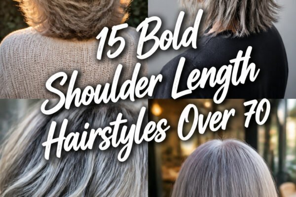 15 Bold Shoulder Length Hairstyles For Women Over 70