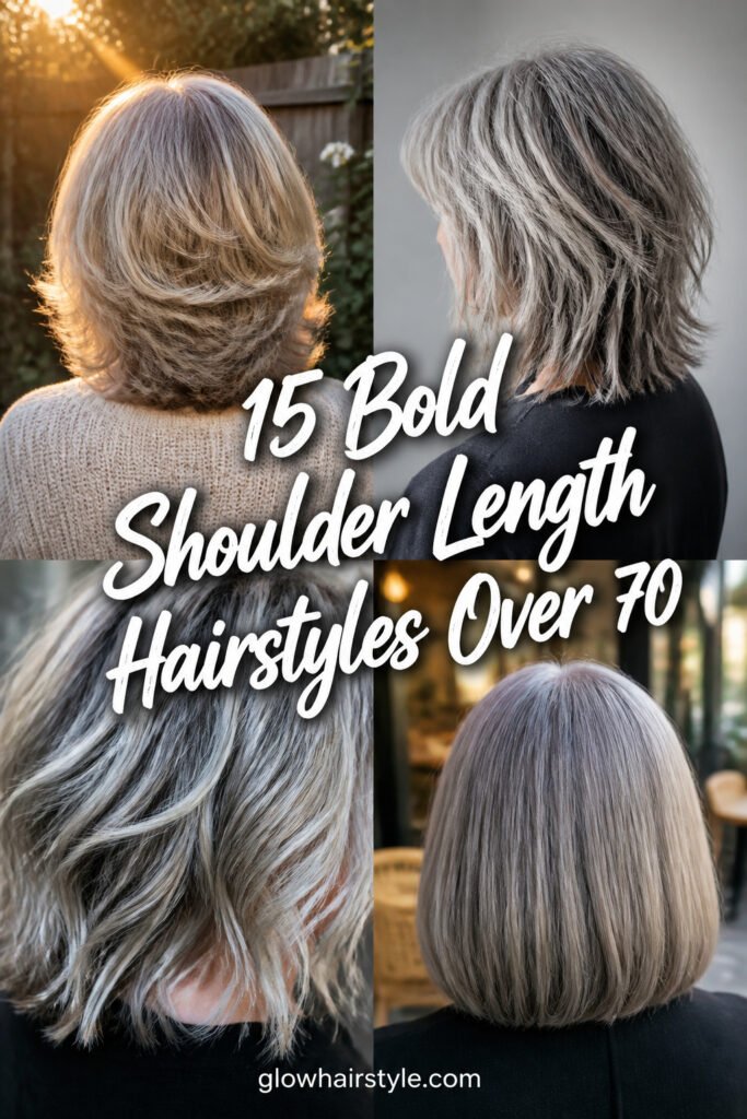 15 Bold Shoulder Length Hairstyles For Women Over 70