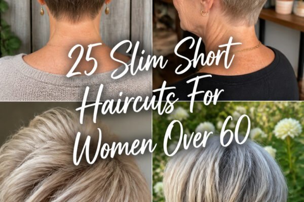 25 Slim Short Haircuts For Women Over 60 With Glasses…