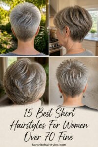 15 Best Short Hairstyles For Women Over 70 Fine Hair