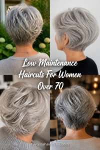 Low Maintenance Haircuts For Women Over 70 (Real Examples)