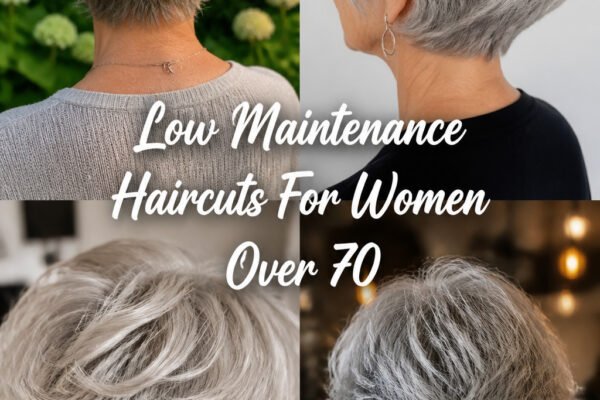 Low Maintenance Haircuts For Women Over 70 (Real Examples)