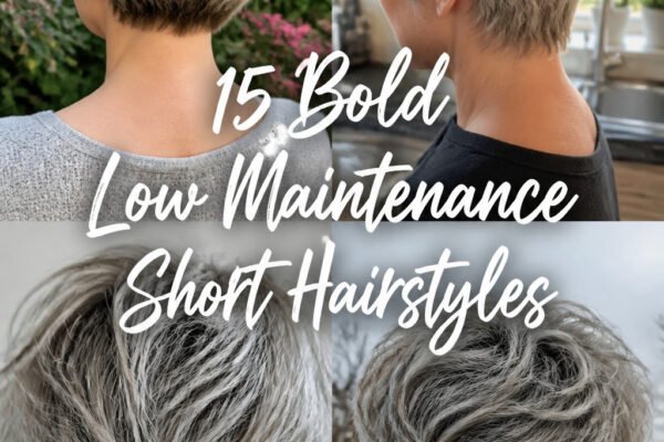 15 Bold Low Maintenance Short Hairstyles For 70 Year Old…