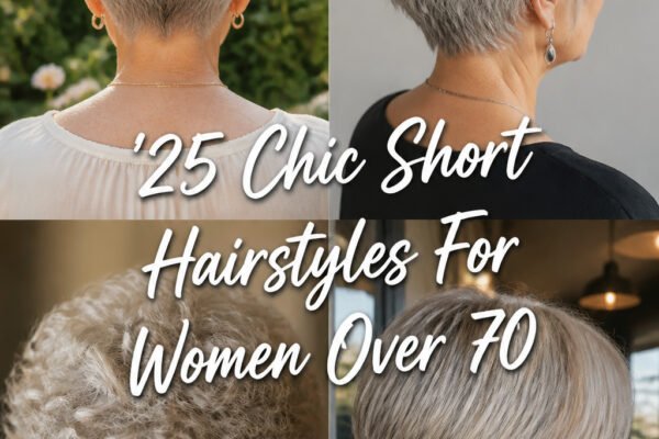 25 Chic Short Hairstyles For Women Over 70 With Thin Hair