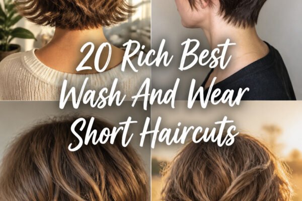 20 Rich Best Wash And Wear Short Haircuts For Fine Hair