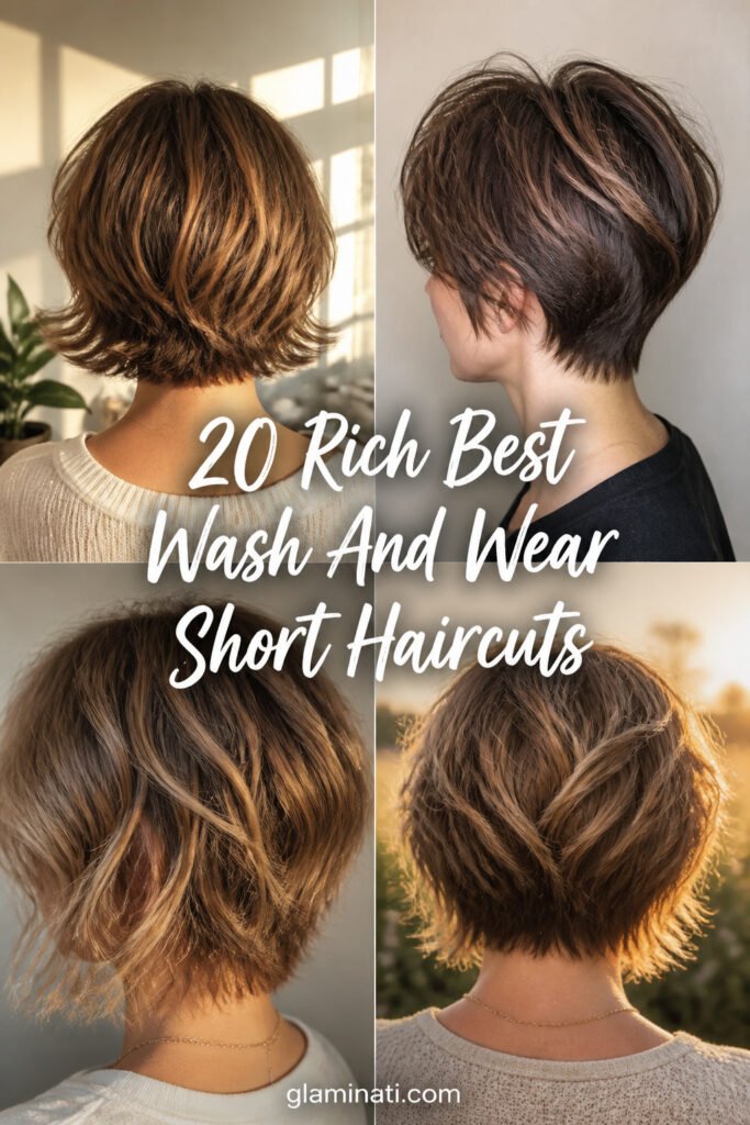 20 Rich Best Wash And Wear Short Haircuts For Fine Hair