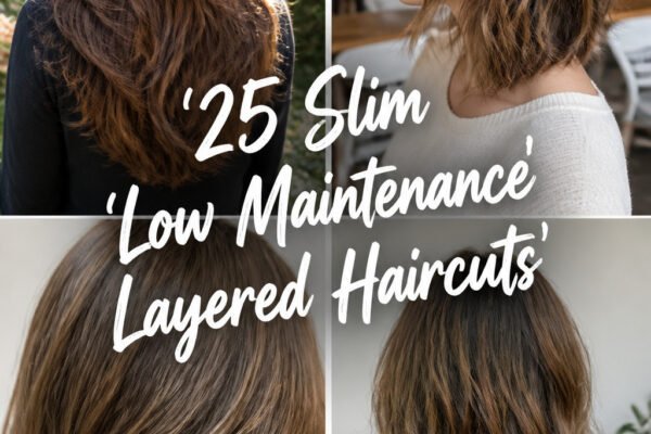 25 Slim Low Maintenance Layered Haircuts For Fine Hair