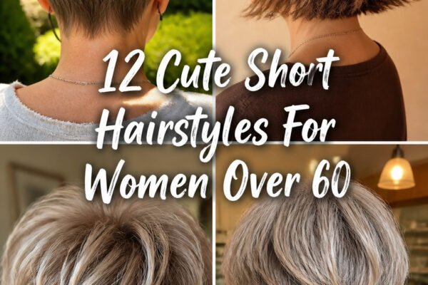 12 Cute Short Hairstyles For Women Over 60 With Fine…
