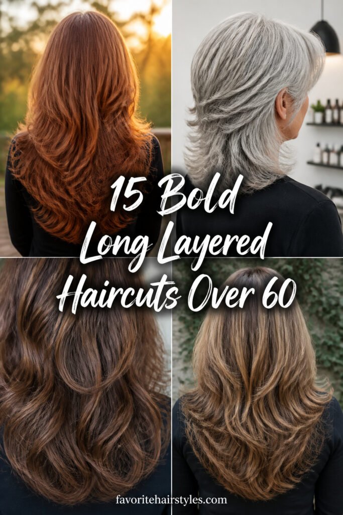 15 Bold Long Layered Haircuts For Women Over 60