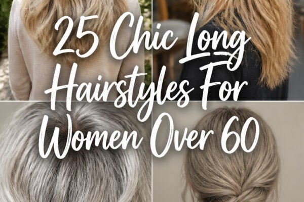 25 Chic Long Hairstyles For Women Over 60 With Fine Hair
