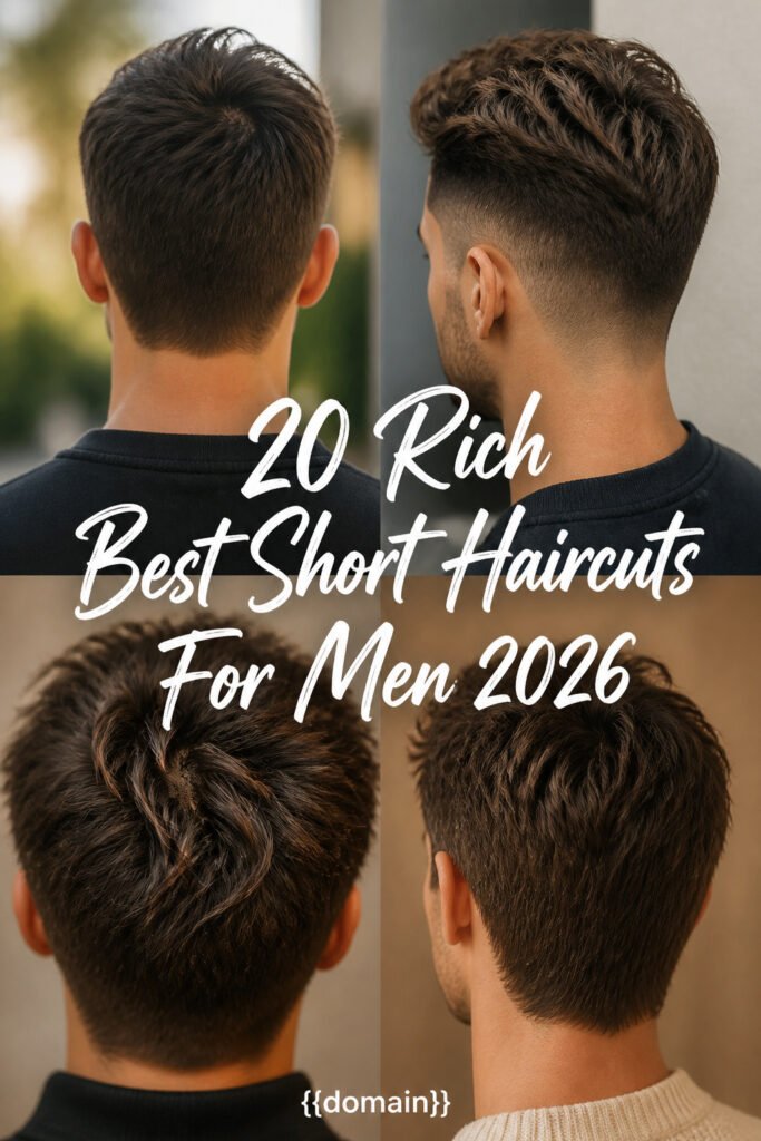20 Rich Best Short Haircuts For Men 2026