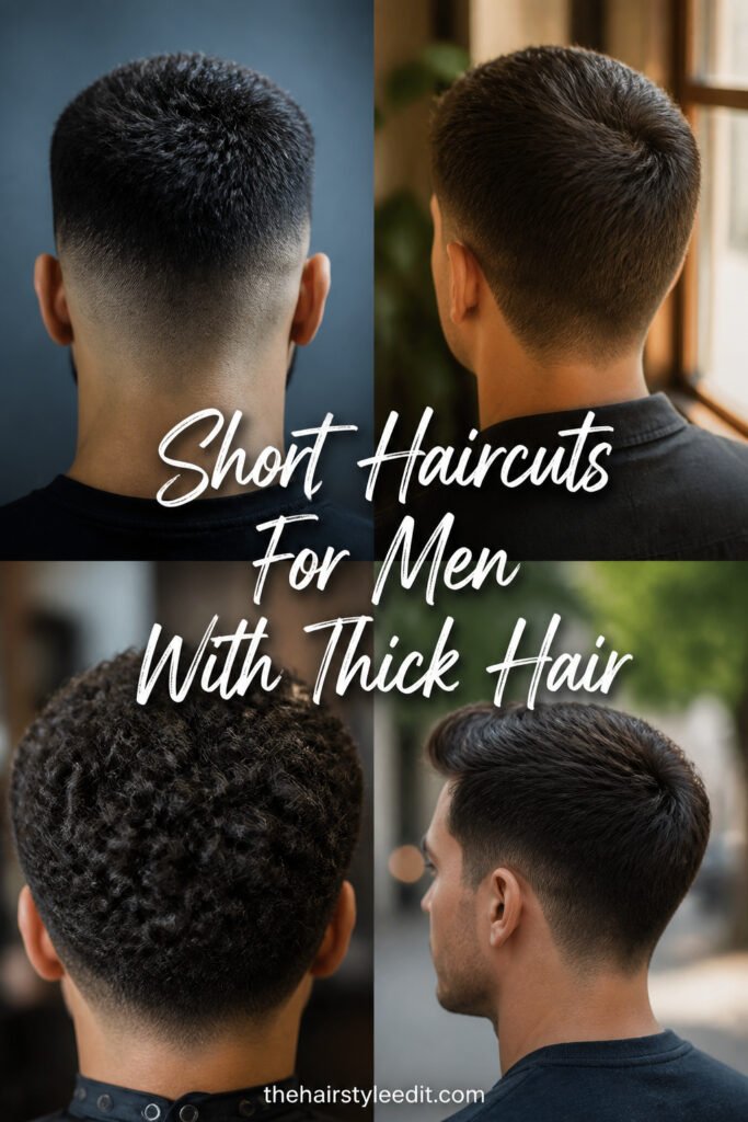 Short Haircuts For Men With Thick Hair (Real Examples)