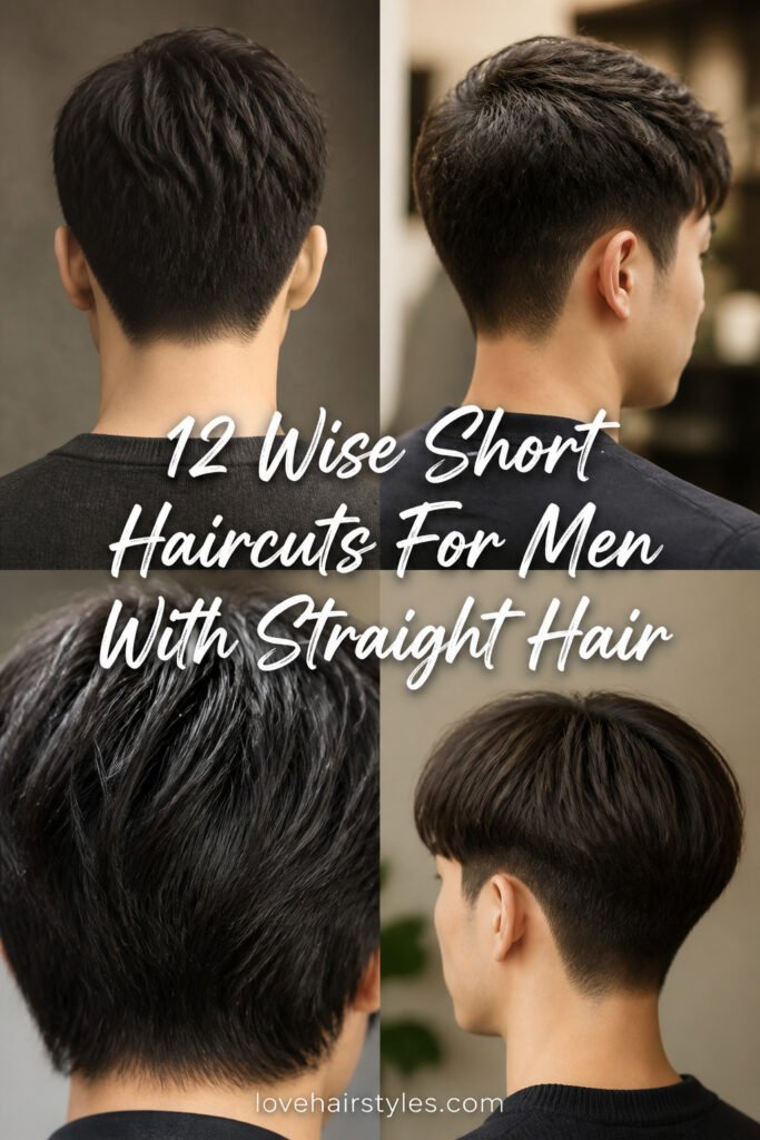 12 Wise Short Haircuts For Men With Straight Hair