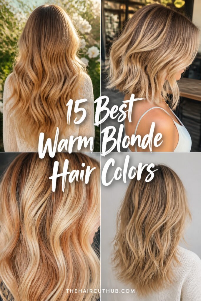 15 Best Warm Blonde Hair Colors For Spring