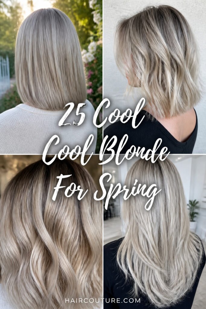 25 Cool Cool Blonde Hair Colors For Spring