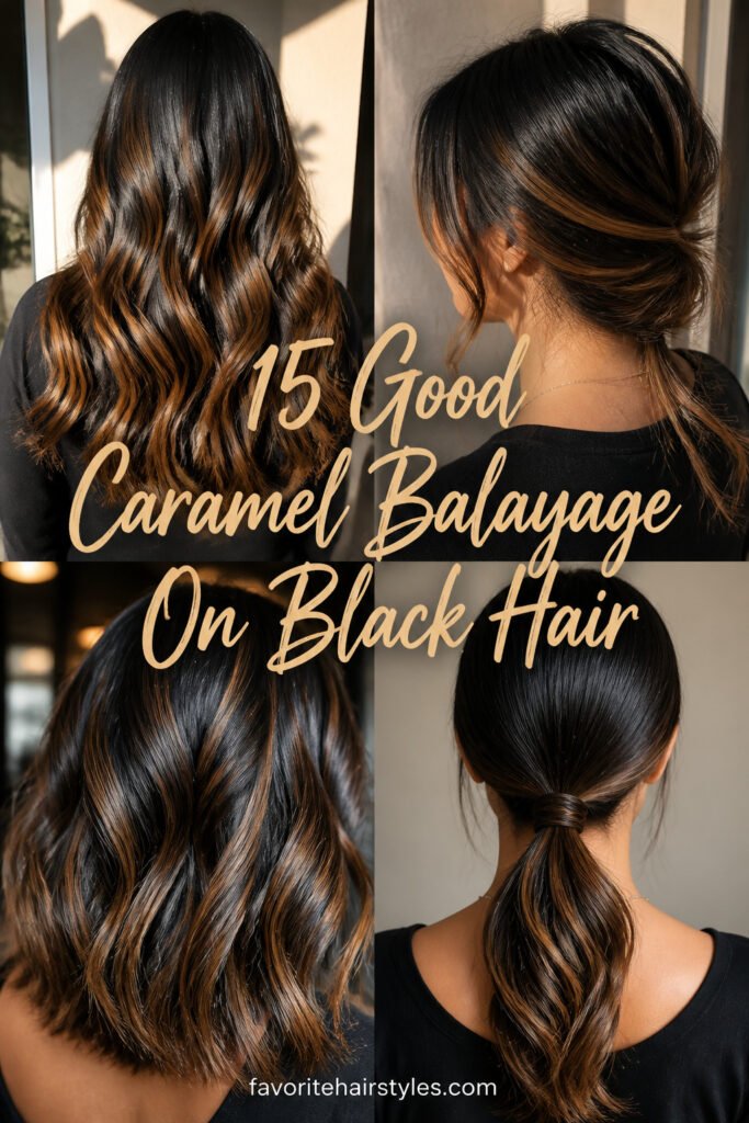 15 Good Caramel Balayage On Black Hair