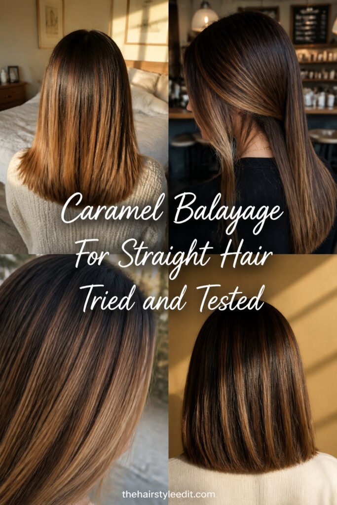 Caramel Balayage For Straight Hair (Tried and Tested)