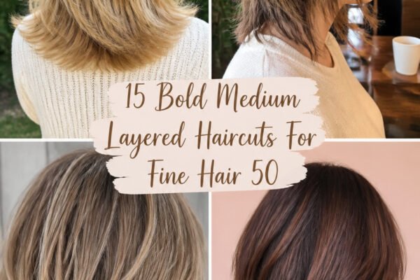 15 Bold Medium Layered Haircuts For Fine Hair Over 50