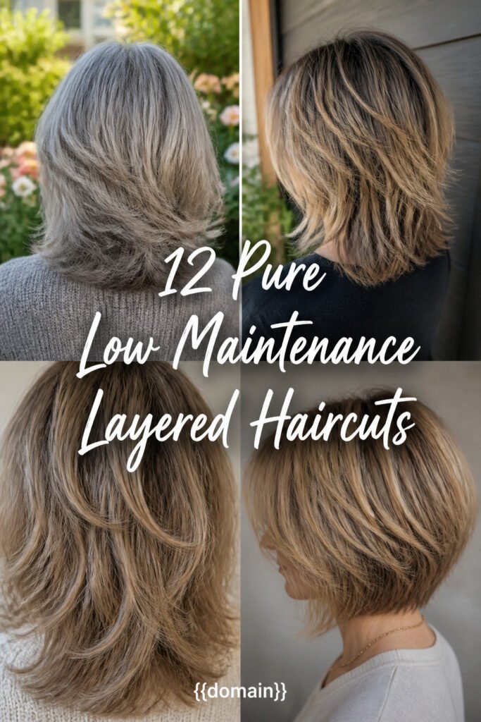 12 Pure Low Maintenance Medium Layered Haircuts Over 50