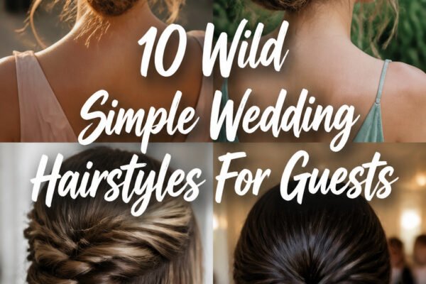 10 Wild Simple Wedding Hairstyles For Guests