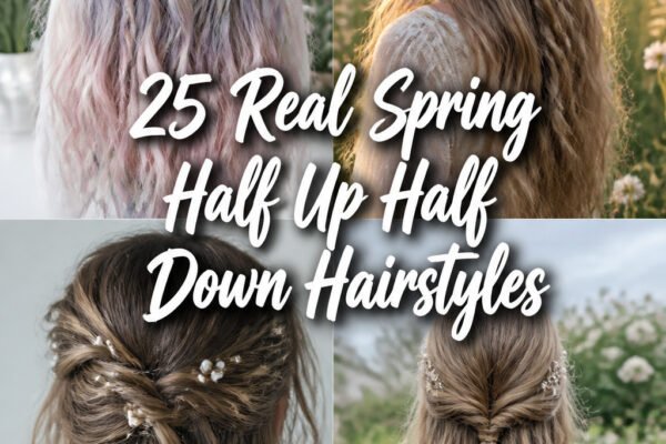 25 Real Spring Half Up Half Down Hairstyles Long Hair