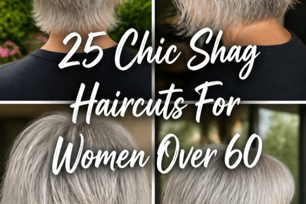 25 Chic Shag Haircuts For Women Over 60 With Fine Hair
