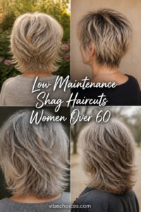 Low Maintenance Shag Haircuts For Women Over 60 (Real…