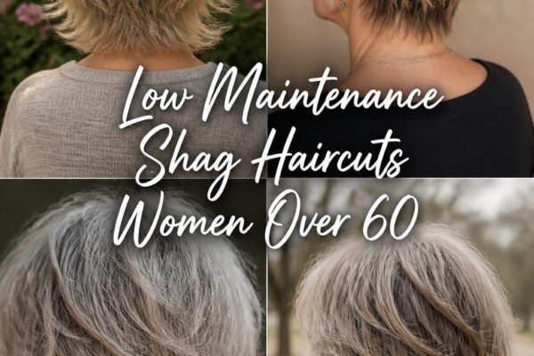 Low Maintenance Shag Haircuts For Women Over 60 (Real…