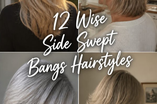 12 Wise Side Swept Bangs Hairstyles For Women Over 60