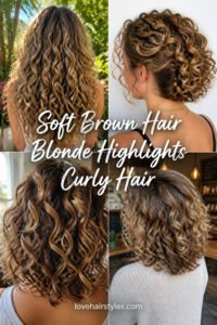 10 Soft Brown Hair With Blonde Highlights For Curly Hair