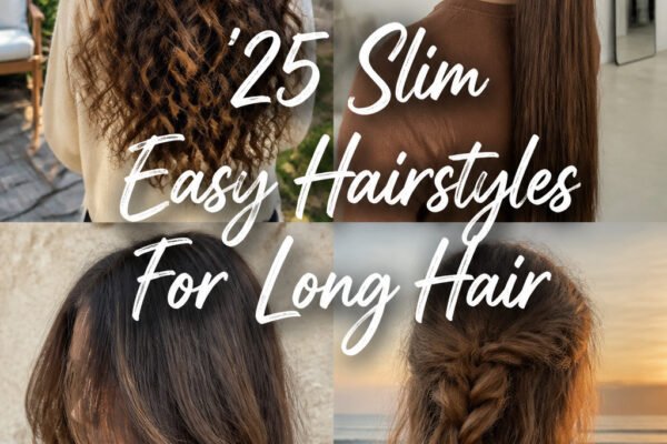 25 Slim Easy Hairstyles For Women With Long Hair