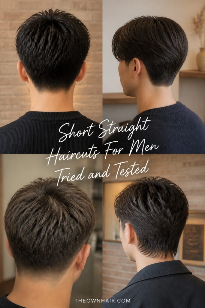 Short Straight Haircuts For Men (Tried and Tested)