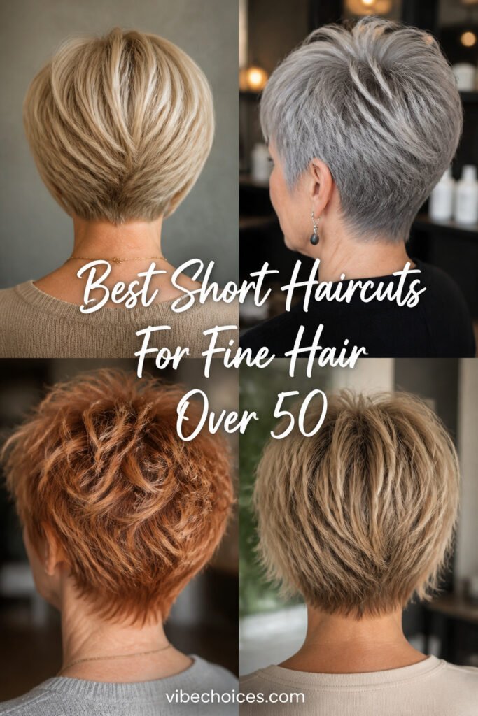 What Are the Best Best Short Haircuts For Fine Hair Over 50?
