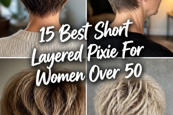 15 Best Short Layered Pixie For Women Over 50 Fine Hair