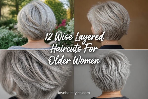 12 Wise Layered Haircuts For Older Women With Fine Hair